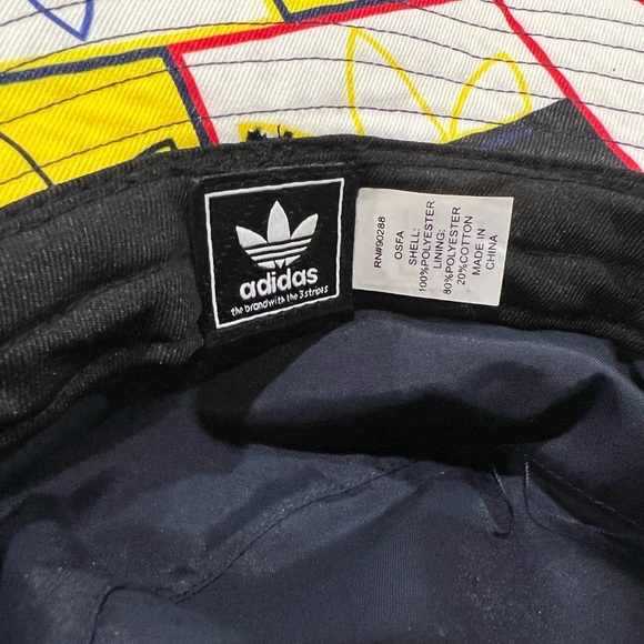 Adidas Bucket Hat, FZ8578, Yellow & Red - Picture 6 of 7